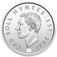 CAD Roll Hunter Channel Sticker