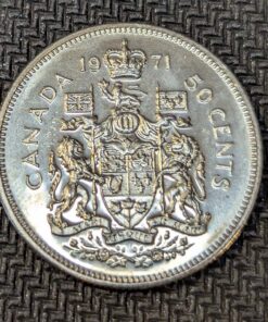 1971 Canada 50-Cents UNCIRCULATED