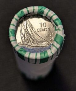Alternative view of Canada 2021 10 Cents Bluenose Commemorative 3-Coin Set BU from Mint Rolls