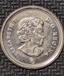 Alternative view of Canada 2021 10 Cents Commemorative Bluenose Under Sail (COLOUR) BU from Mint Roll