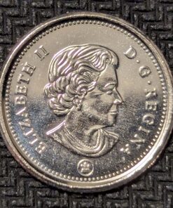 Alternative view of Canada 2021 10 Cents Commemorative Bluenose Under Sail (Non-Colour) BU from Mint Roll