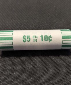 Alternative view of Canada 2024 10 Cents BU from Mint Roll
