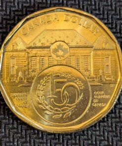 Canada 1 Dollar 2025 Supreme Court Commemorative (NON-COLOUR) BU from Mint Roll