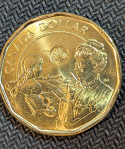 Canada 1 Dollar 2024 LM Montgomery Commemorative (NON-COLOUR) BU from Mint Roll