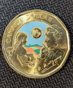 Canada 1 Dollar 2024 LM Montgomery Commemorative (COLOUR) BU from Mint Roll