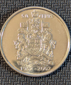 Canada 2002P Jubilee 50 Cents AU/UNC