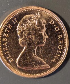 Alternative view of 1974 Canada 1-Cent PROOF-LIKE