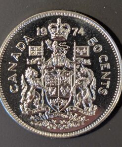 1974 Canada 50-Cent PROOF-LIKE CAMEO
