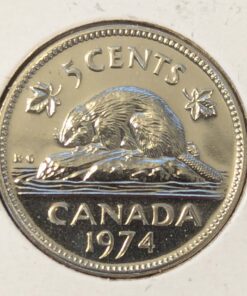 1974 Canada 5-Cent PROOF-LIKE