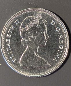 Alternative view of 1975 Canada 10-Cent PROOF-LIKE