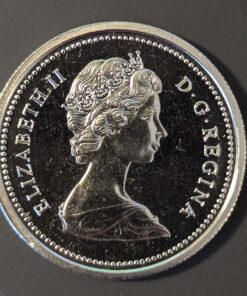 Alternative view of 1975 Canada 1 Dollar PROOF-LIKE