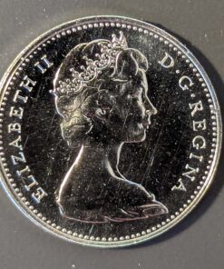 Alternative view of 1975 Canada 5-Cent PROOF-LIKE
