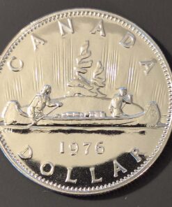 1976 Canada 1 Dollar PROOF-LIKE Detached Jewel