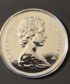 Alternative view of 1976 Canada 25-Cent PROOF-LIKE