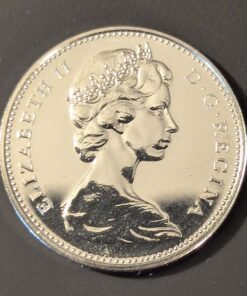 Alternative view of 1976 Canada 5-Cent PROOF-LIKE