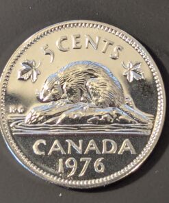 1976 Canada 5-Cent PROOF-LIKE