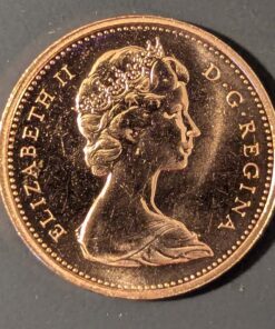Alternative view of 1977 Canada 1-Cent PROOF-LIKE