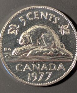 1977 Canada 5-Cent PROOF-LIKE