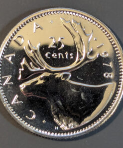 1978 Canada 25-Cent PROOF-LIKE
