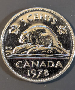 1978 Canada 5-Cent PROOF-LIKE