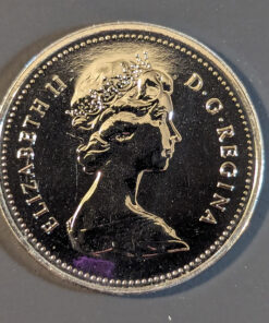 Alternative view of 1979 Canada 5-Cent PROOF-LIKE