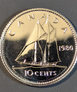 1980 Canada 10-Cent PROOF-LIKE