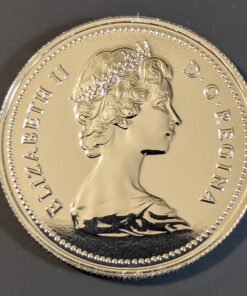Alternative view of 1980 Canada 1 Dollar PROOF-LIKE