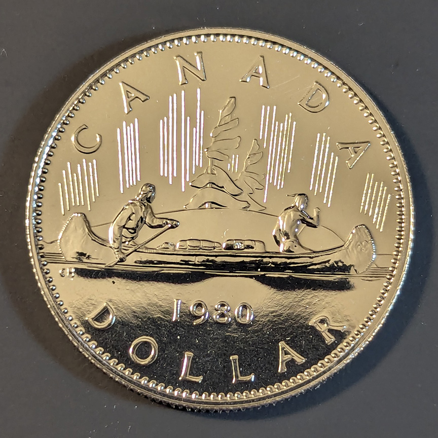 1980 Canada 1 Dollar PROOF-LIKE