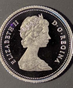 Alternative view of 1981 Canada 10-Cent PROOF