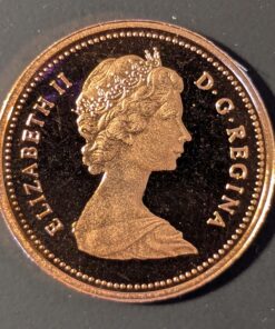 Alternative view of 1981 Canada 1-Cent PROOF