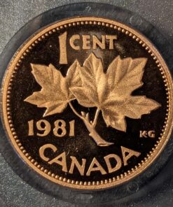 1981 Canada 1-Cent PROOF
