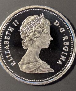 Alternative view of 1981 Canada 25-Cent PROOF