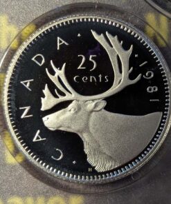 1981 Canada 25-Cent PROOF
