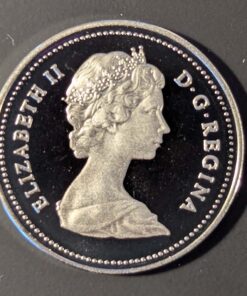 Alternative view of 1981 Canada 5-Cent PROOF