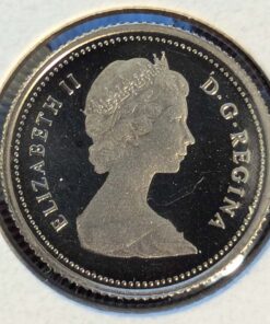 Alternative view of 1982 Canada 10-Cent PROOF