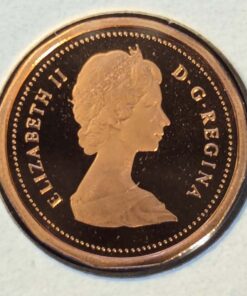 Alternative view of 1982 Canada 1-Cent PROOF