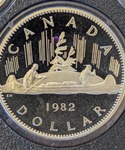 1982 Canada Voyageur Nickel Dollar PROOF