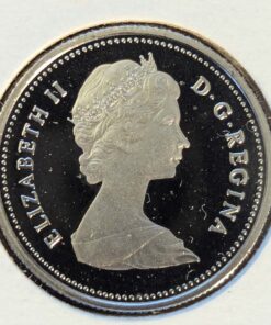 Alternative view of 1982 Canada 25-Cent PROOF