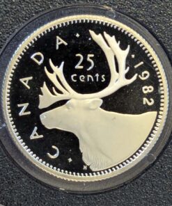 1982 Canada 25-Cent PROOF