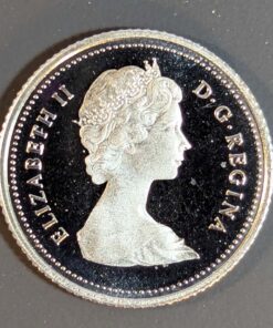 Alternative view of 1983 Canada 10-Cent PROOF