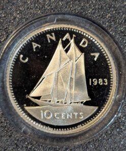 1983 Canada 10-Cent PROOF