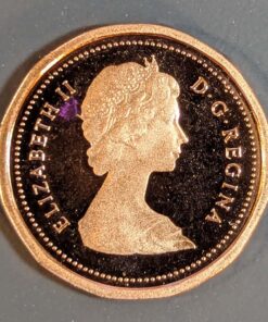 Alternative view of 1983 Canada 1-Cent PROOF