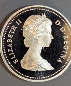 Alternative view of 1983 Canada 5-Cent PROOF