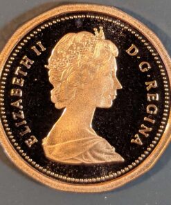 Alternative view of 1984 Canada 1-Cent PROOF