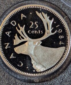 1984 Canada 25-Cent PROOF
