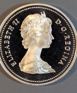 Alternative view of 1984 Canada 5-Cent PROOF