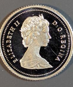 Alternative view of 1985 Canada 10-Cent PROOF