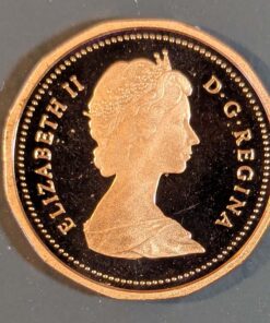Alternative view of 1985 Canada 1-Cent PROOF