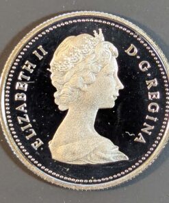 Alternative view of 1985 Canada 25-Cent PROOF