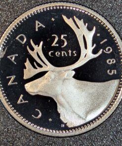 1985 Canada 25-Cent PROOF